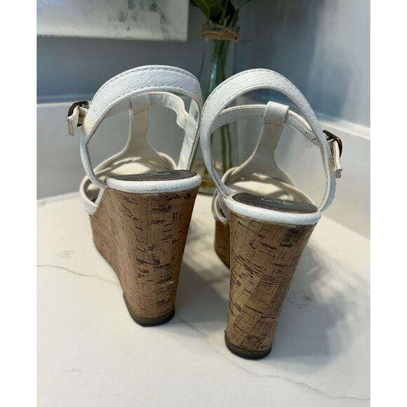 Brash Brand Wedge Strappy Sandals Women's Size 6 - Picture 3 of 7